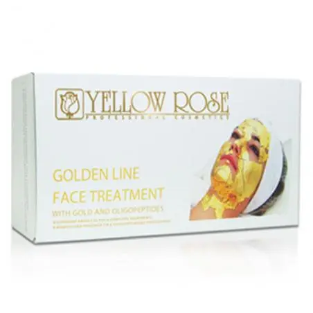 Набор для кожи лица «Золотая терапия», Yellow Rose Golden Line Face Treatment