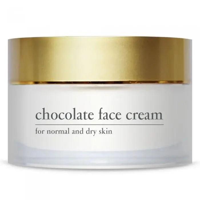 Восстанавливающий крем с натуральным какао для сухой и нормальной кожи лица, Yellow Rose Chocolate Face Cream