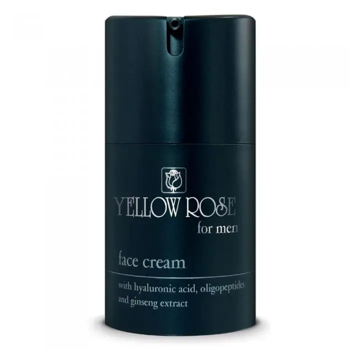 Антивіковий зволожуючий крем для чоловічої шкіри обличчя, Yellow Rose For Men Face Cream