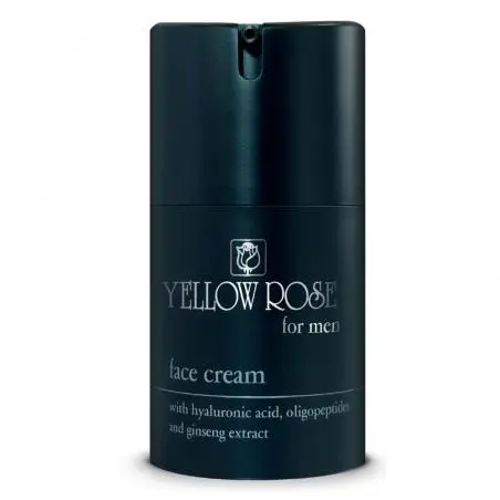 Антивозрастной увлажняющий крем для мужской кожи лица, Yellow Rose For Men Face Cream