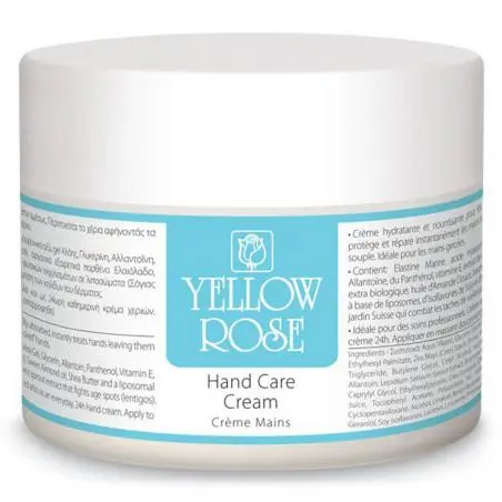 Питательный и увлажняющий крем для рук, Yellow Rose Hand Care Cream