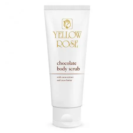 Очищающий шоколадный скраб для тела, Yellow Rose Chocolate Body Scrub