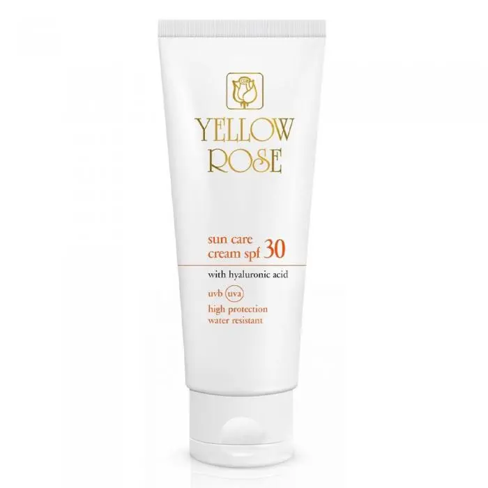 Увлажняющий солнцезащитный крем для лица, Yellow Rose Sun Care Cream SPF30