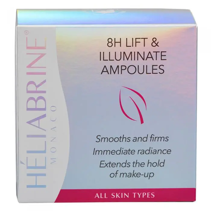 Ампулы «Лифтинг и сияние» для кожи лица, Heliabrine 8H Lift & Illuminate Ampoules