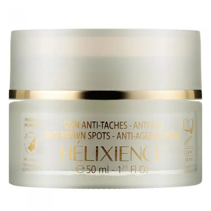 Освітлюючий та омолоджуючий крем для зрілої шкіри обличчя, Heliabrine Helixience Anti-Brown Spots & Anti-Ageing Cream
