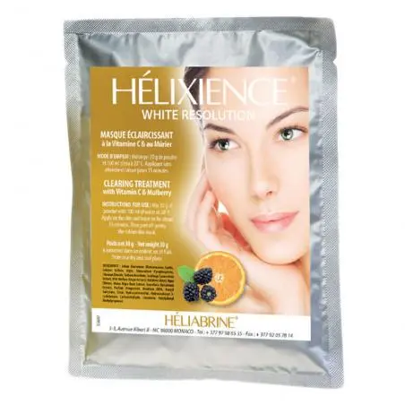 Осветляющая маска для лица с витамином С и шелковицей, Heliabrine Helixience Clearing Treatment with Vitamin C & Mulberry