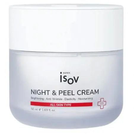 Ночной крем-пилинг для кожи лица, Isov Sorex Night & Peel Cream
