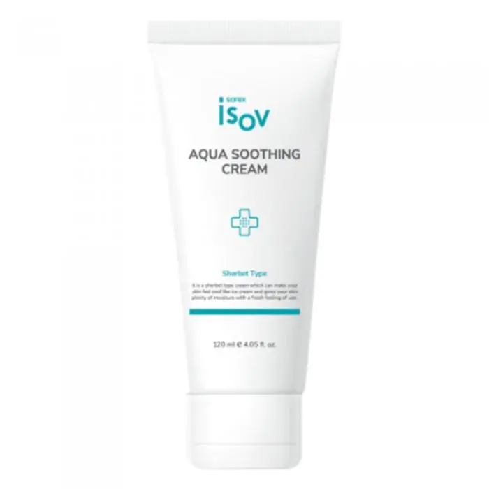 Охлаждающий крем для кожи лица, Isov Sorex Aqua Soothing Cream Ice Sherbet