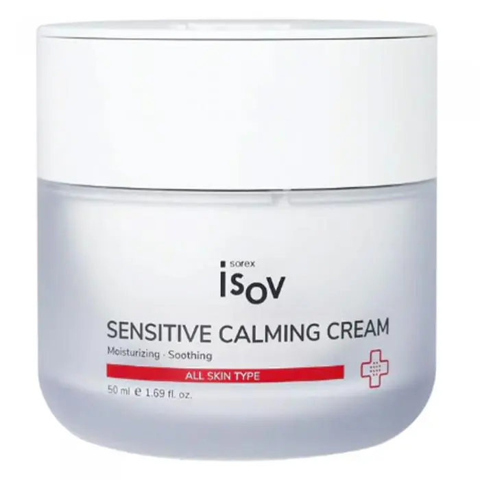 Успокаивающий крем для чувствительной кожи лица, Isov Sorex Sensitive Dermo Calming Cream