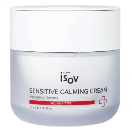 Успокаивающий крем для чувствительной кожи лица, Isov Sorex Sensitive Dermo Calming Cream