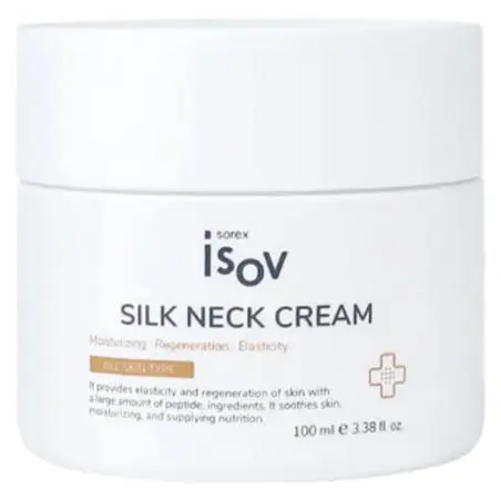 Омолаживающий крем для восстановления тонуса кожи шеи, Isov Sorex Silk Neck Cream