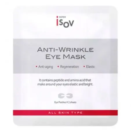 Омолаживающие патчи-маска для кожи вокруг глаз, Isov Sorex Anti-Wrinkle Eye Mask