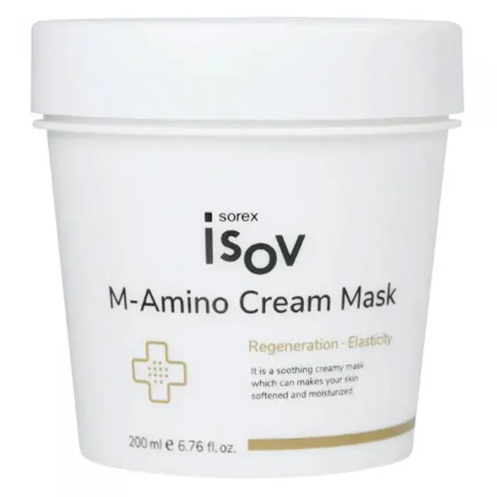 Крем-маска з протеїнами павука для пружності шкіри обличчя, Isov Sorex M-Amino Cream Mask