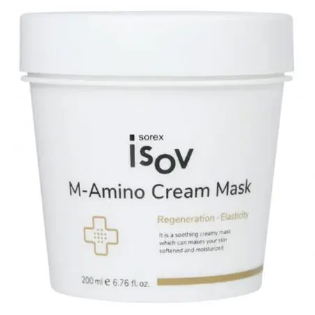 Крем-маска с протеинами паука для упругости кожи лица, Isov Sorex M-Amino Cream Mask