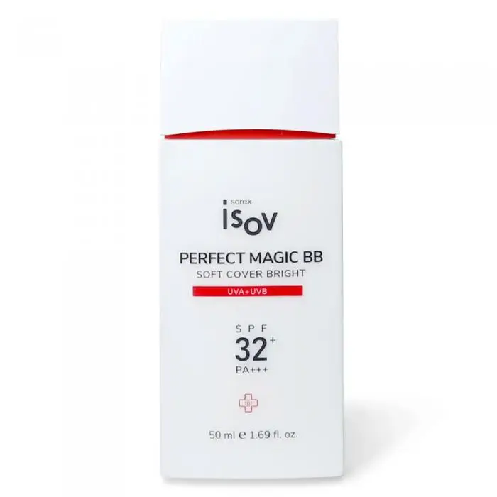 Сонцезахисний BB-крем для шкіри обличчя, Isov Sorex Perfect Magic BB Cream SPF32