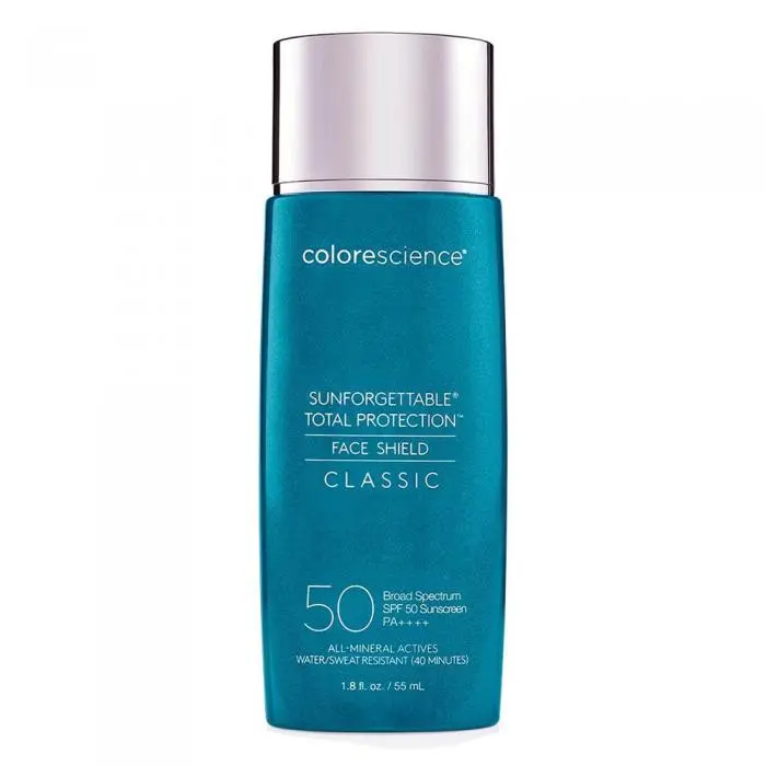 Сонцезахисний крем для обличчя, Colorescience Sunforgettable Total Protection Face Shield Classic SPF50