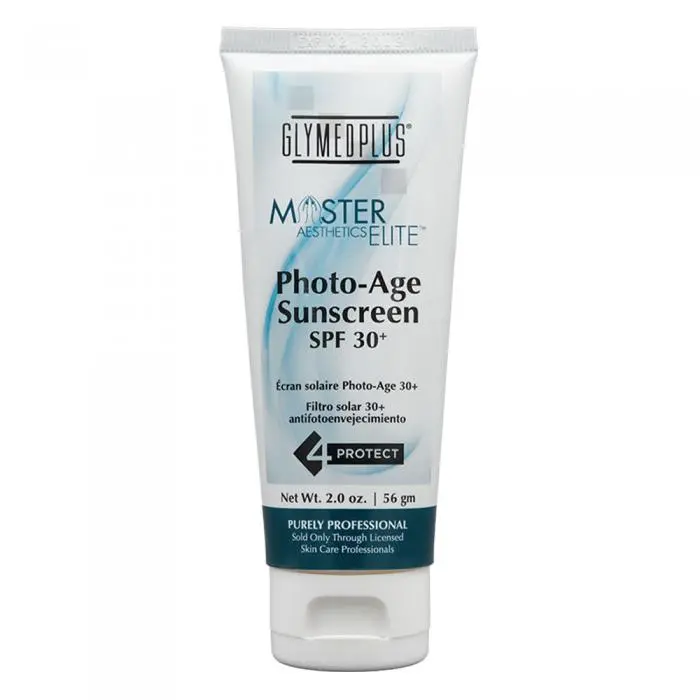 Солнцезащитный крем от фотостарения кожи лица, GlyMed Plus Master Aesthetics Elite Photo-Age Sunscreen SPF30+