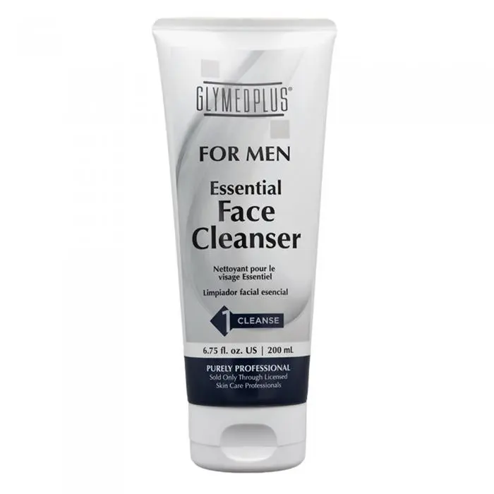 Очищувальний засіб для шкіри обличчя чоловіків, GlyMed Plus For Men Essential Face Cleanser