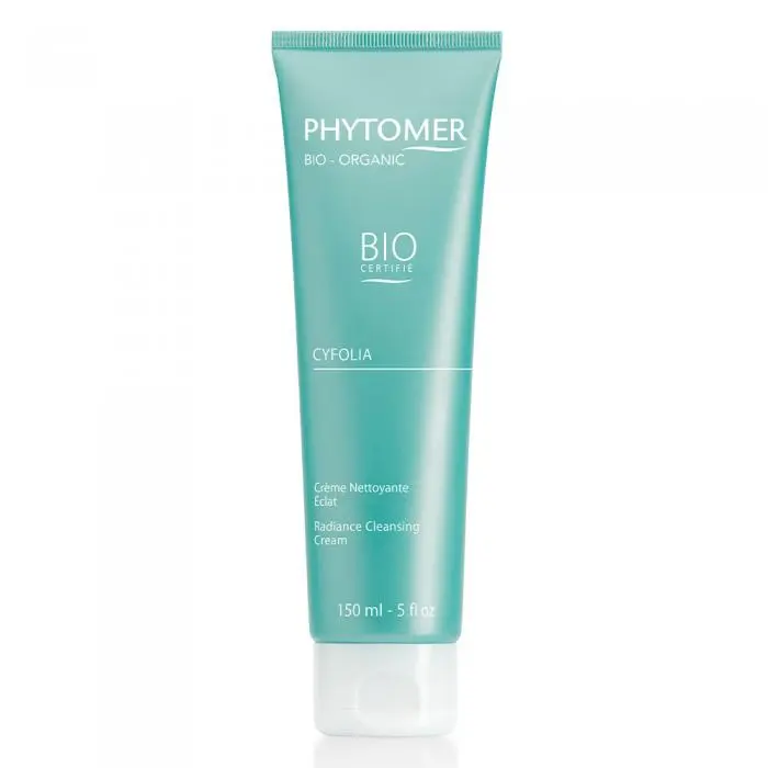 Органічний очищуючий крем для сяйва шкіри обличчя, Phytomer Cyfolia Radiance Cleansing Cream