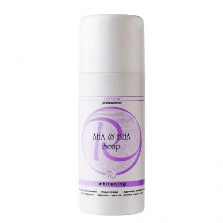 Мыло с АНА И ВНА кислотами для лица, Renew Whitening AHA&BHA Soap