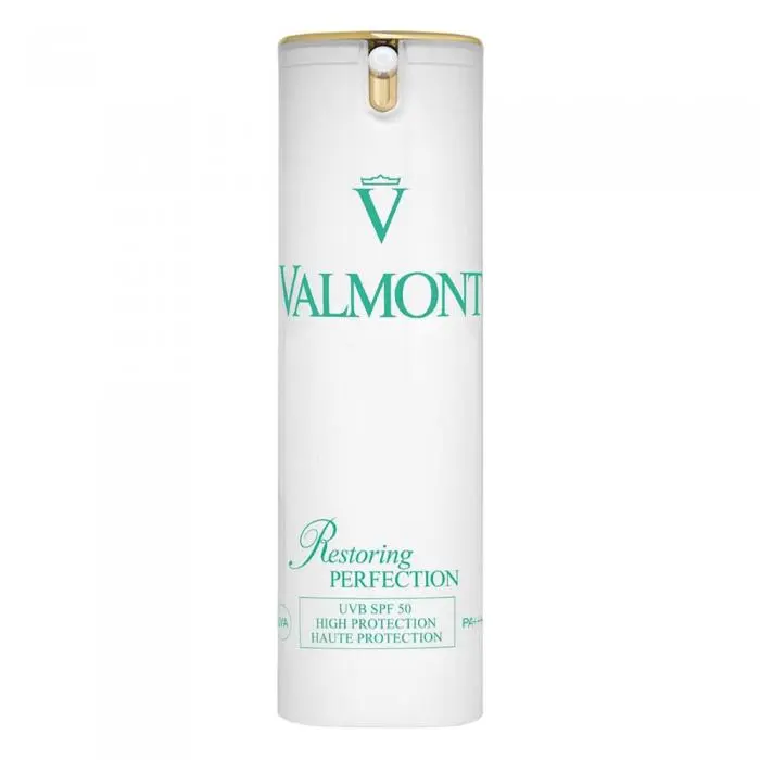 Відновлюючий сонцезахисний крем для шкіри обличчя, Valmont Restoring Perfection SPF 50