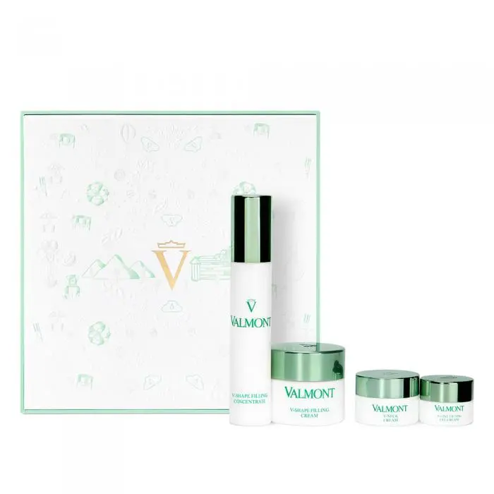 Фірмовий косметичний набір засобів для догляду за шкірою обличчя, Valmont VSF V-Shape