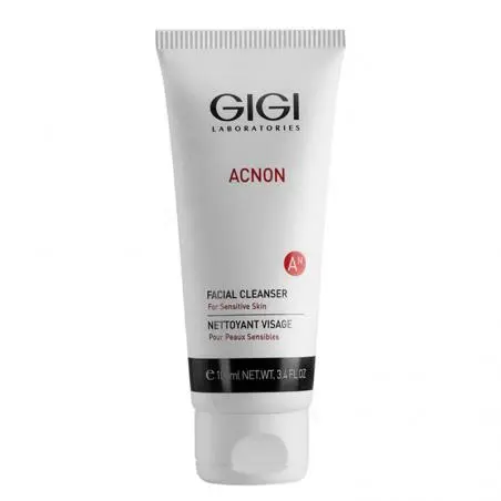Гель для умывания чувствительной кожи лица, GiGi Acnon Smoothing Facial Cleanser for Sensitive Skin