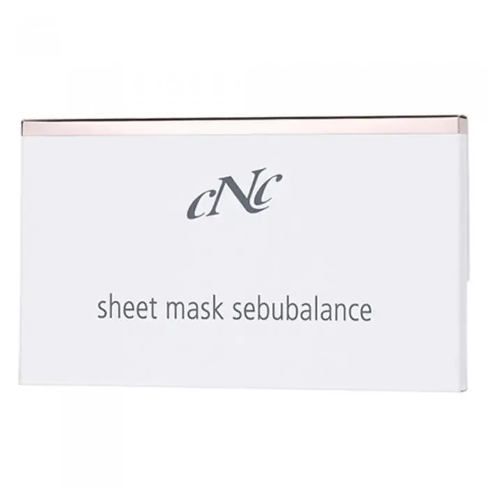 Себорегулирующая маска для жирной кожи лица, CNC Аesthetic World Sheet Mask Sebubalance