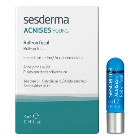 Восстанавливающий себорегулирующий корректор для проблемной кожи лица, Sesderma Acnises Young Roll-On Focal