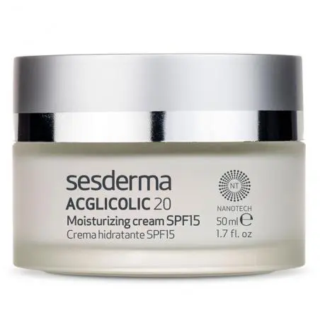 Увлажняющий крем для кожи лица, Sesderma Acglicolic 20 Moisturizing Cream SPF15