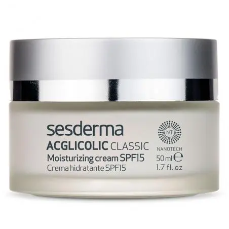 Увлажняющий крем для лица, Sesderma Acglicolic Classic Moisturizing Cream SPF15