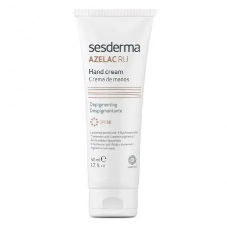 Депигментирующий солнцезащитный крем для рук, Sesderma Azelac RU Hand Cream SPF30