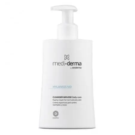 Очищающий мусс для умывания всех типов кожи лица, Mediderma Hylanses MD Cleanser Mousse Daily Care