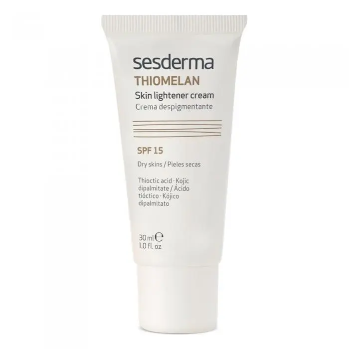 Відбілюючий крем для обличчя із захистом від сонця, Sesderma Thiomelan Skin Lightener Cream SPF15