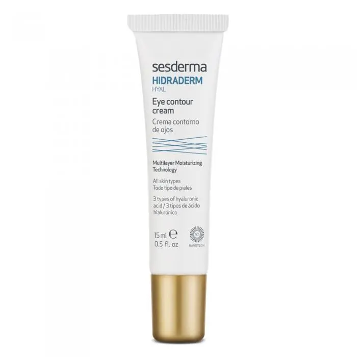 Омолоджуючий та зволожуючий крем для шкіри навколо очей, Sesderma Hidraderm Hyal Eye Contour Cream