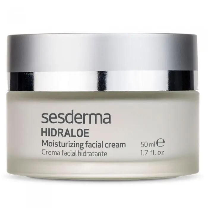 Зволожуючий та живельний крем для шкіри обличчя, Sesderma Hidraloe Moisturizing Facial Cream
