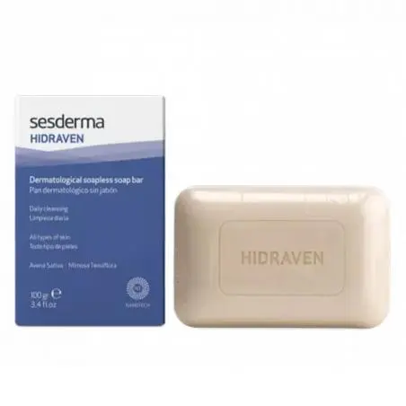 Дерматологическое мыло для проблемной кожи лица и тела, Sesderma Hidraven Dermatological Soapless Soap Bar