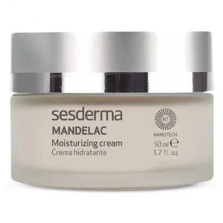 Увлажняющий крем с миндальной кислотой для сухой и чувствительной кожи лица, Sesderma Mandelac Moisturizing Cream