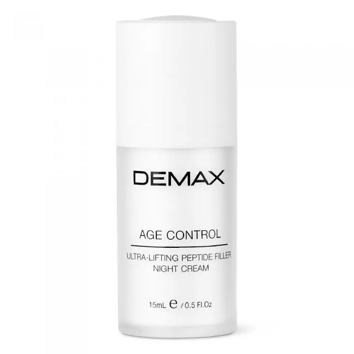 Нічний заповнюючий ліфтинг-крем з пептидами для обличчя, Demax Age Control Ultra-Lifting Night Cream Peptide Filler