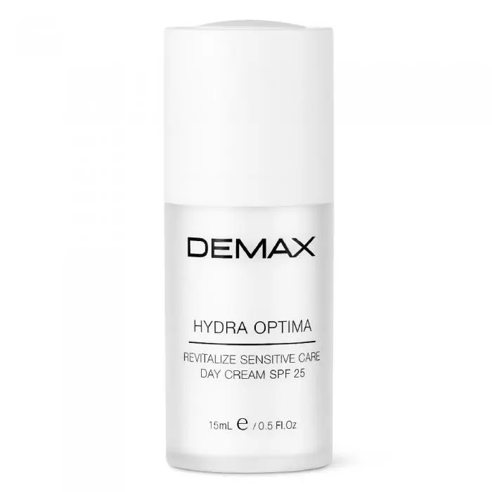 Зволожуючий денний крем для обличчя «Гідра оптима», Demax Hydra Optima Revitalize Day Cream SPF25 Sensitive Care