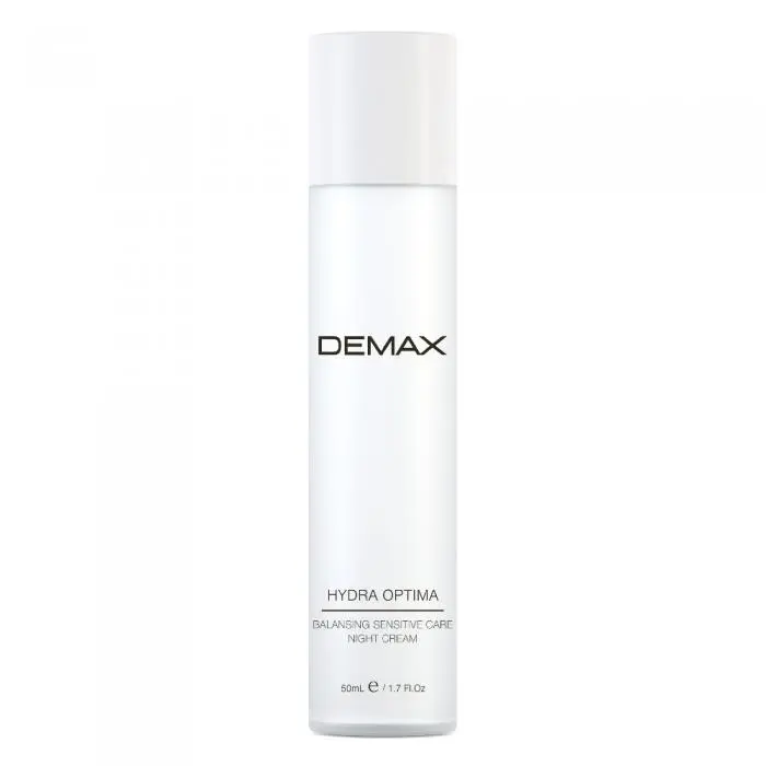 Нічний крем «Гідра оптима» для відновлення шкіри обличчя, Demax Hydra Optima Night Balansing Cream Sensitive