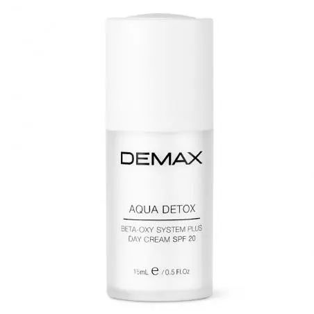 Денний крем «Аква детокс» для жирної, комбінованої та проблемної шкіри обличчя, Demax Aqua Detox Moisturizer Day Cream SPF20