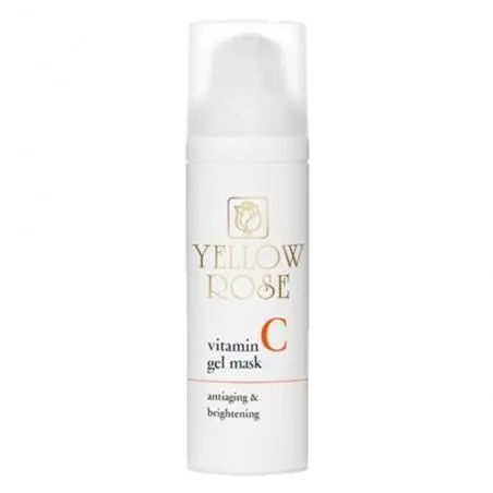 Гелевая маска с витамином С для лица, Yellow Rose Vitamin C Gel Mask