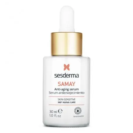 Антивозврастная липосомальная сыворотка для чувствительной кожи лица, Sesderma Samay Anti-Aging Serum for Sensitive Skin