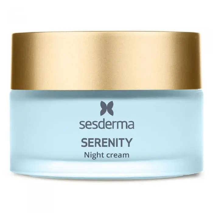Нічний крем з мелатоніном для обличчя, Sesderma Serenity Night Cream