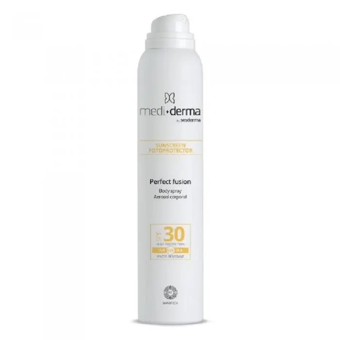 Солнцезащитный спрей для тела, Mediderma Sunscreen Fotoprotector Perfect Fusion Body Spray SPF30