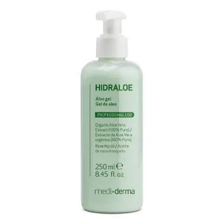 Профессиональный алоэ-гель для восстановления кожи лица и тела после пилинга, Mediderma Hidraloe Pro Aloe Gel