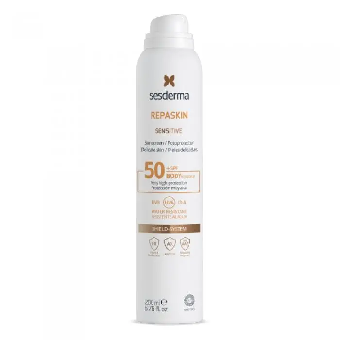 Сонцезахисний спрей для тіла, Sesderma Repaskin Fotoprotector Sensitive Spray SPF50