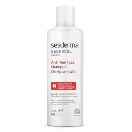 Шампунь проти випадіння волосся, Sesderma Seskavel Growth Anti-Hair Loss Shampoo