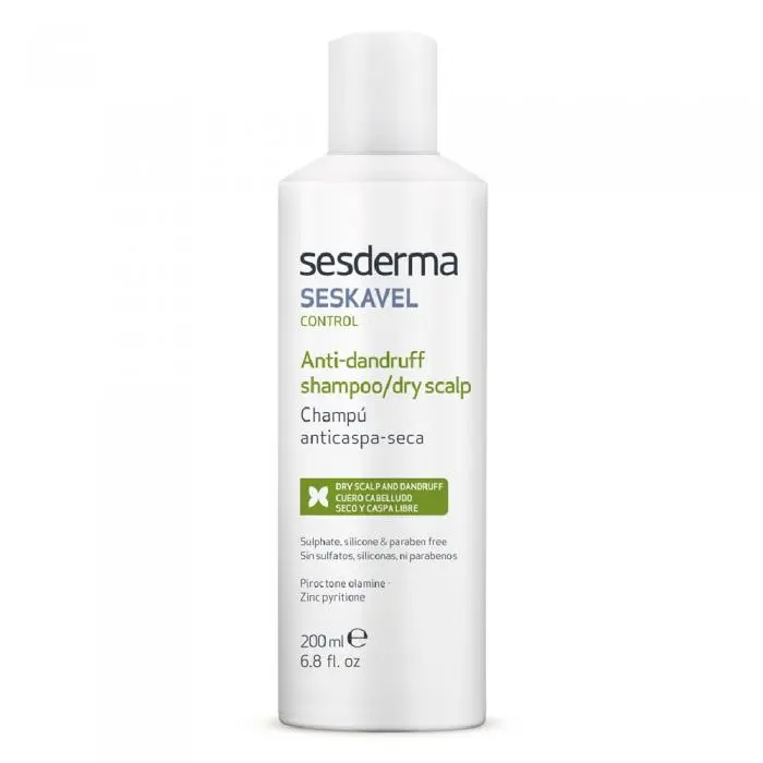 Шампунь проти лупи для чутливої ​​шкіри голови, Sesderma Seskavel Control Anti-Dandruff Shampoo